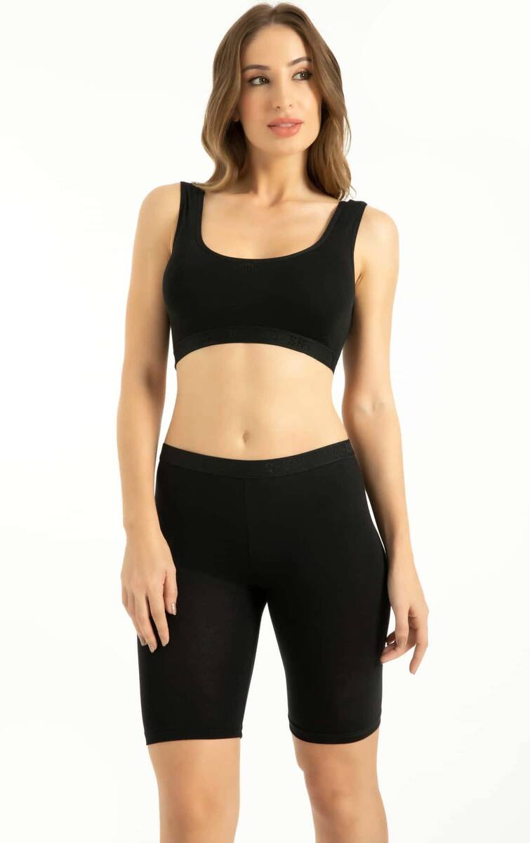 Bambu Diz Üstü Şort