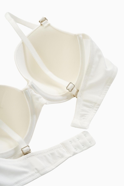 Ekru Desteksiz Mikro Sutyen - Thumbnail