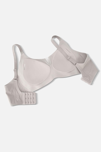 Ghost Dikişsiz Lazer Kesim Gri Sutyen - Thumbnail