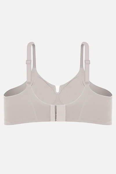 Ghost Dikişsiz Lazer Kesim Gri Sutyen - Thumbnail