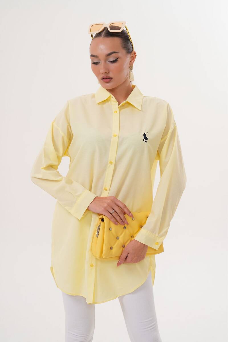 Kadın Uzun Gömlek Kadın Uzun Gömlek