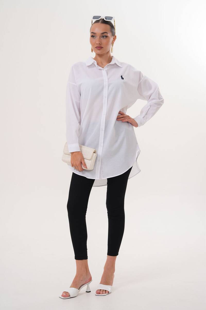 Kadın Uzun Gömlek Kadın Uzun Gömlek