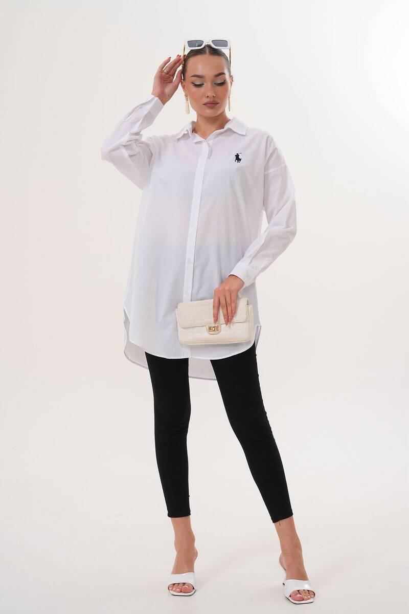 Kadın Uzun Gömlek Kadın Uzun Gömlek