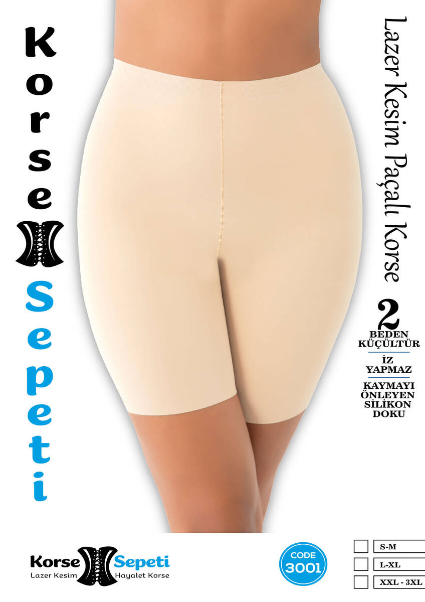 Lazer Kesim Paçalı Korse