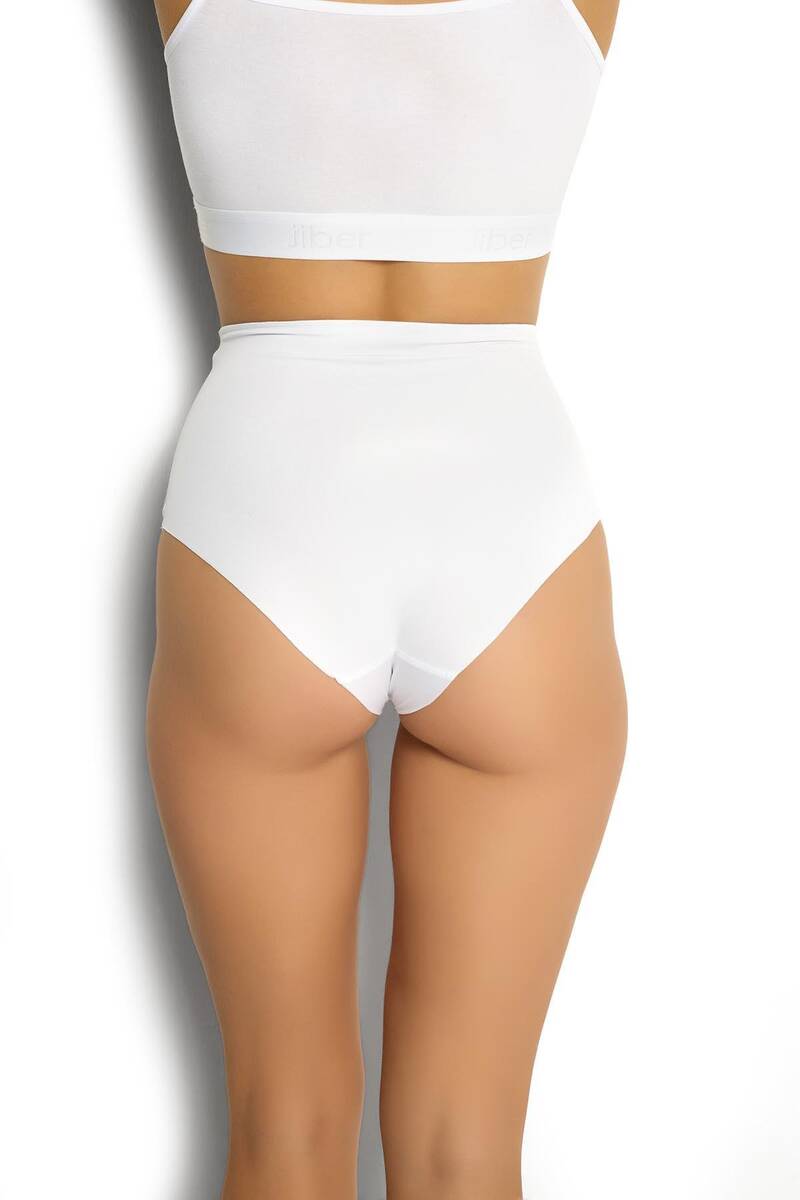 Lazer Kesim Yüksek Bel Toparlayıcı Külot Lazer Kesim Yüksek Bel Toparlayıcı Külot