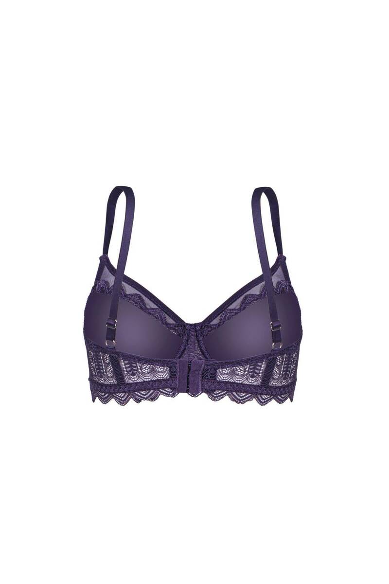 Mor Balenli Dantel Sutyen Mor Balenli Dantel Sutyen