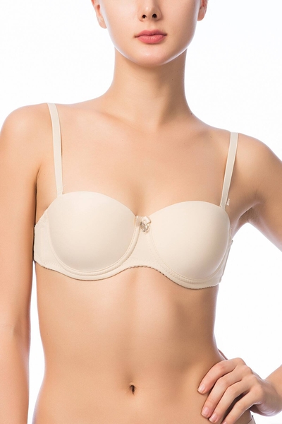  - NBB Ten Sırtı Şeffaf Desteksiz Straplez Sutyen