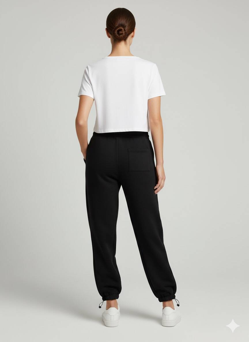 Paçası Lastik Büzgülü Eşofman