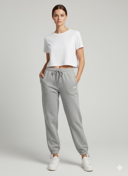 Paçası Lastik Büzgülü Eşofman - Thumbnail