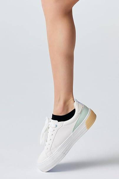 Siyah Kadın Bambu Sneakers Çorap