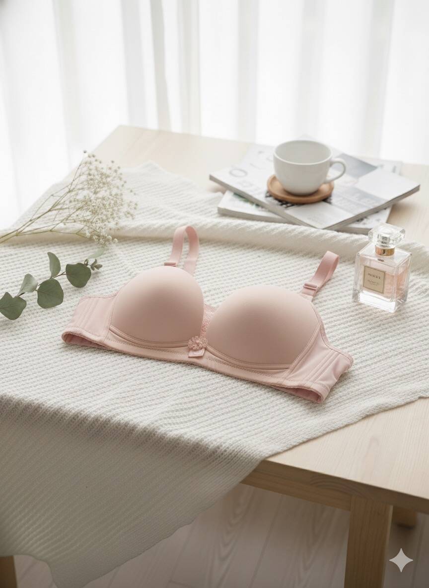 Ten Dantel Detaylı Telsiz Desteksiz Toparlayıcı Sutyen