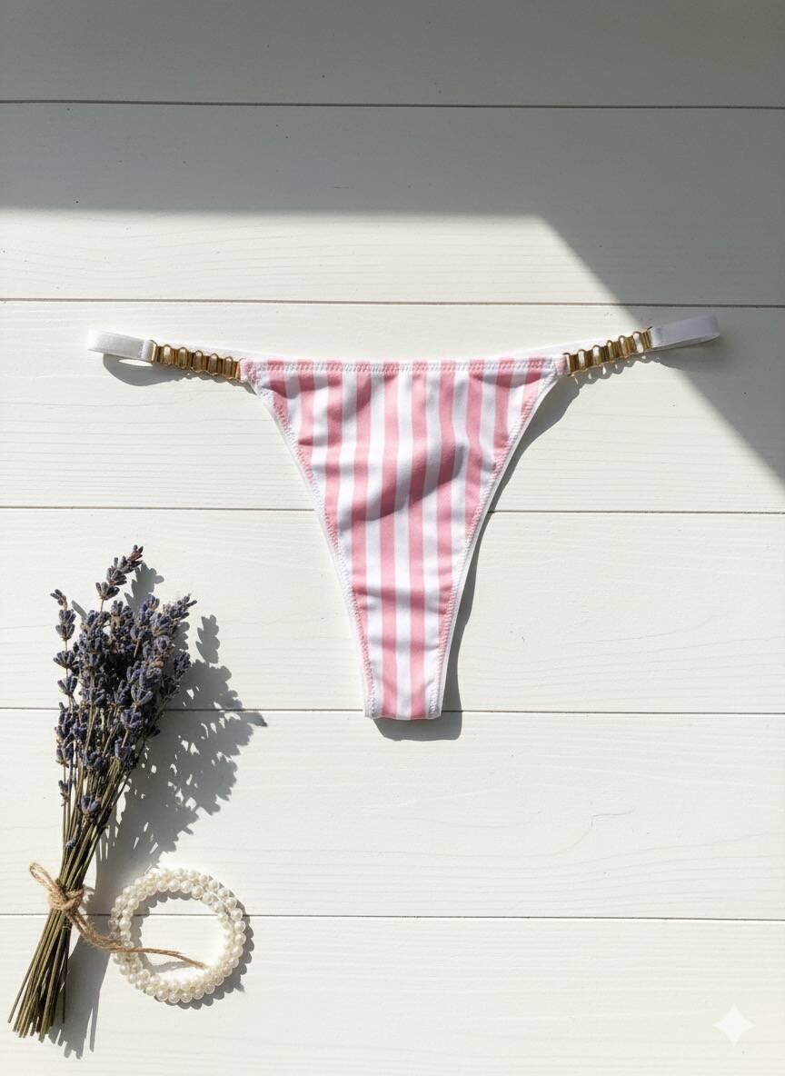 Toka Detaylı Saten Külot