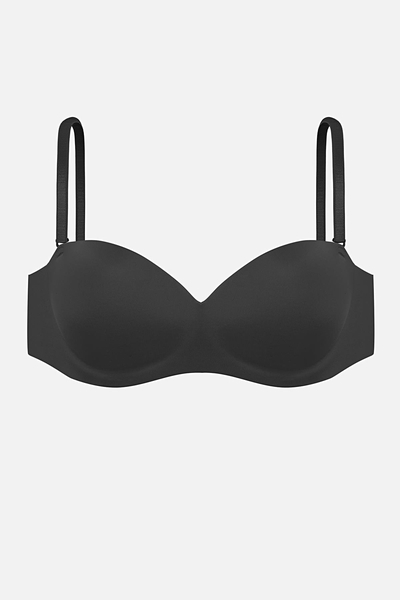 Toparlayıcı Dikişsiz Lazer Kesim Straplez Sutyen - Thumbnail