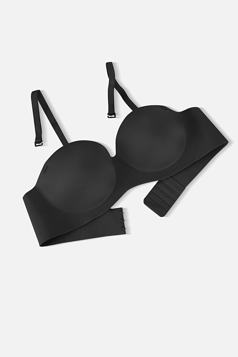 Toparlayıcı Dikişsiz Lazer Kesim Straplez Sutyen