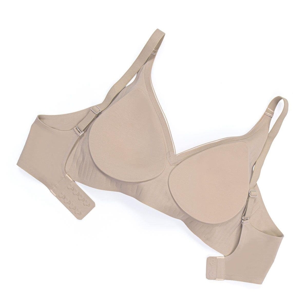 Yok Gibi Dikişsiz Desteksiz Bronz Sutyen - Thumbnail