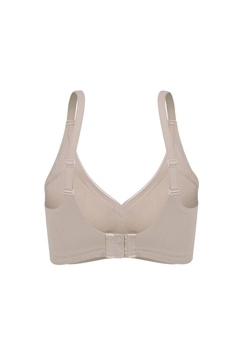 Yok Gibi Dikişsiz Desteksiz Bronz Sutyen