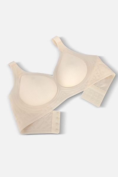 Yok Gibi Dikişsiz Gri Sutyen - Thumbnail